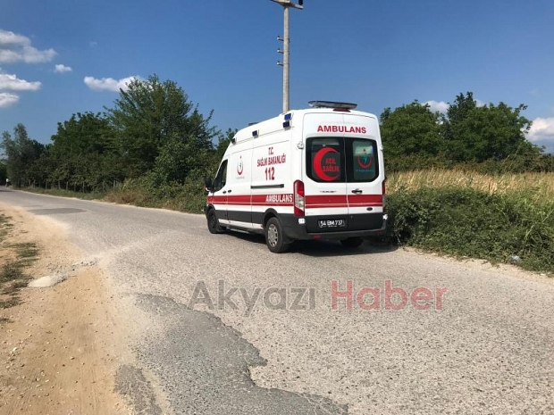 Motosiklet kazası 1 yaralı