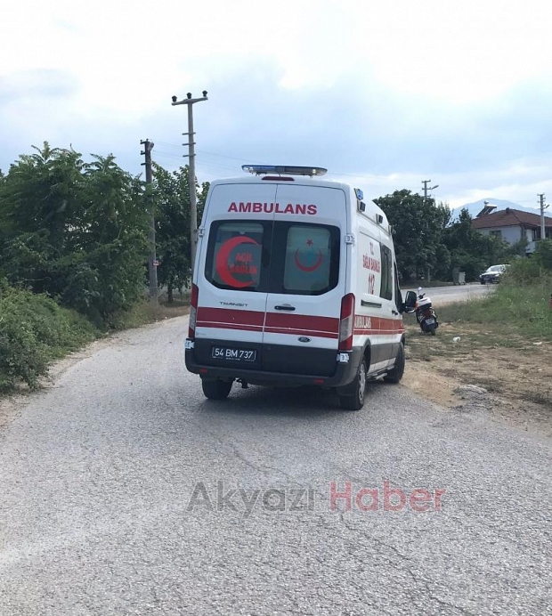 Motosiklet kazası 1 yaralı