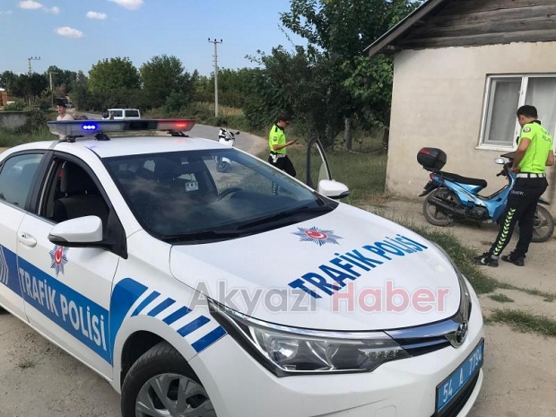 Motosiklet kazası 1 yaralı