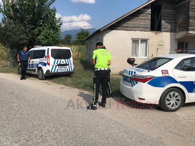 Motosiklet kazası 1 yaralı
