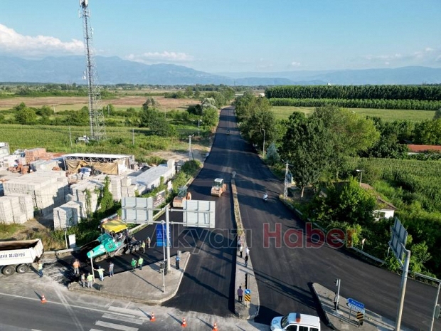 Büyükşehir Ada Caddesini yepyeni bir yüze kavuşturdu