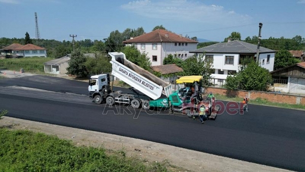 Büyükşehir Ada Caddesini yepyeni bir yüze kavuşturdu
