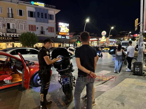 Serdivan'da yüksek ses ve abart egzoz denetimi