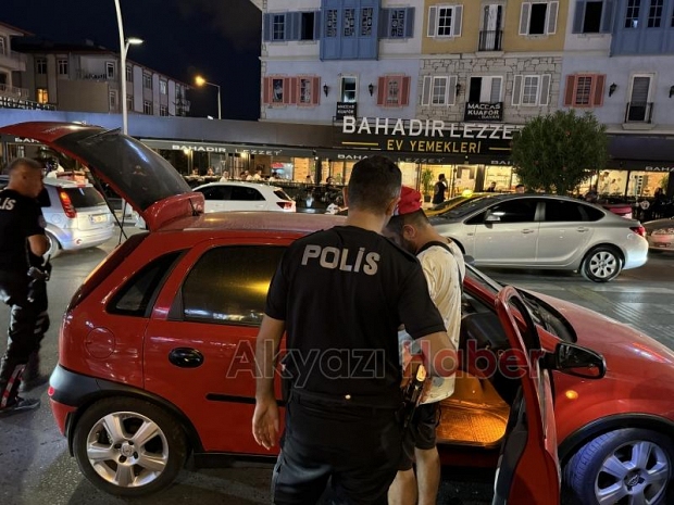 Serdivan'da yüksek ses ve abart egzoz denetimi