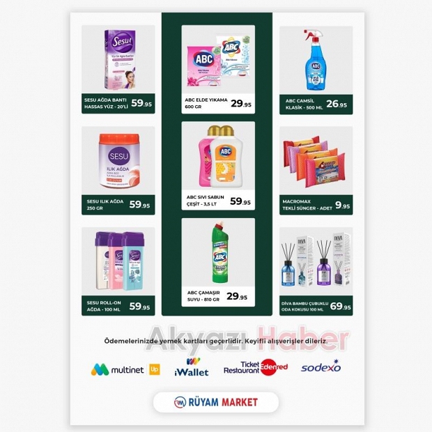 Rüyam Market' te Büyük Kampanya!