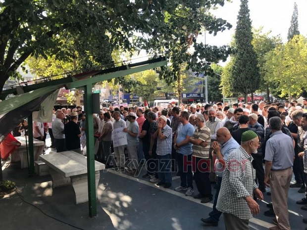 Heniyye suikastı Akyazı'da protesto edildi