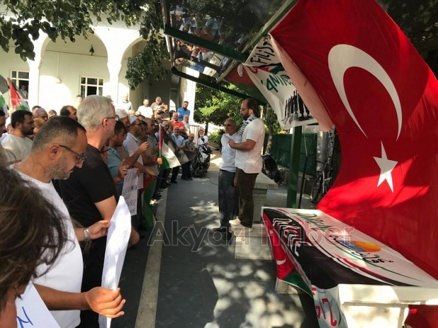 Heniyye suikastı Akyazı'da protesto edildi