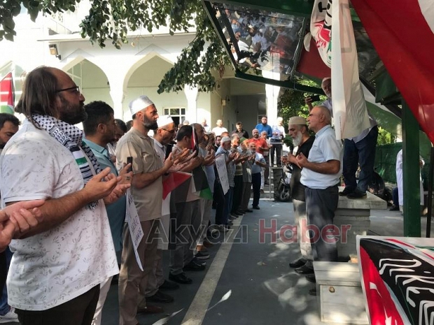 Heniyye suikastı Akyazı'da protesto edildi