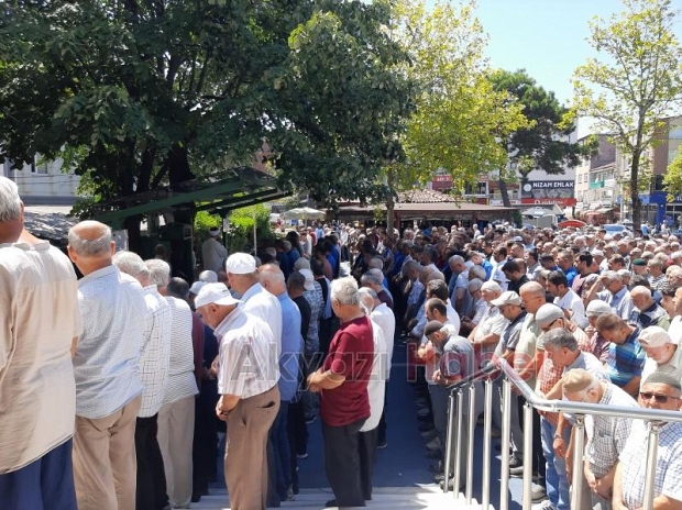 Mahmure yeşil son yolculuğuna uğurlandı