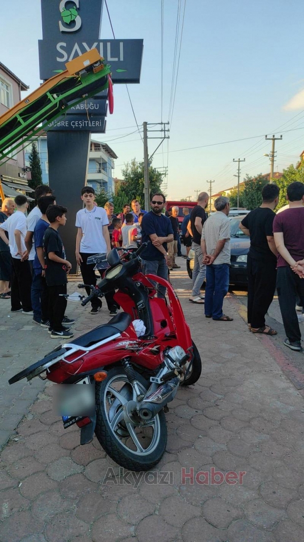 Ada Caddesi'nde feci kaza