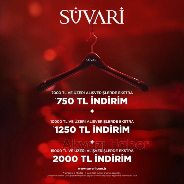 Akyazı Süvari Mağazasından Ağustos Ayına Özel Kampanyalar!