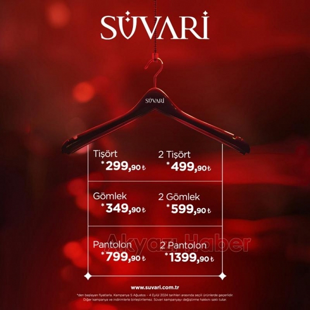 Akyazı Süvari Mağazasından Ağustos Ayına Özel Kampanyalar!