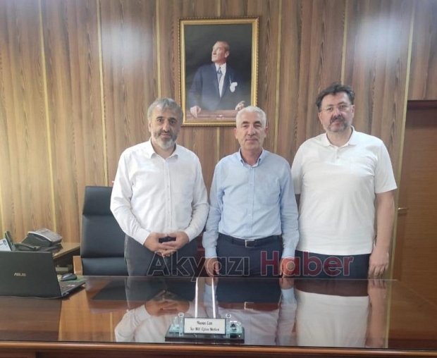 İlçe Milli Eğitim Müdürü Can'a hayırlı olsun ziyareti