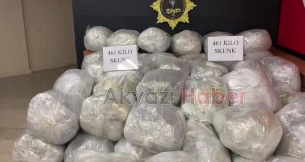 Sakarya dahil 59 ilde büyük uyuşturucu operasyonu