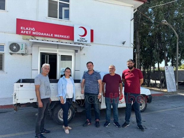 Kızılay Akyazı Şubesi'ne araç desteği