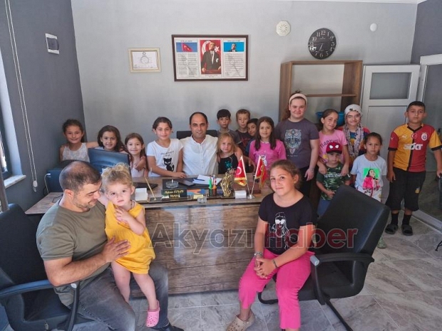 Karaçalılık'ta çocuklara moral etkinliği