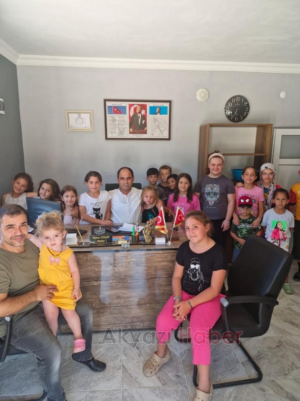 Karaçalılık'ta çocuklara moral etkinliği