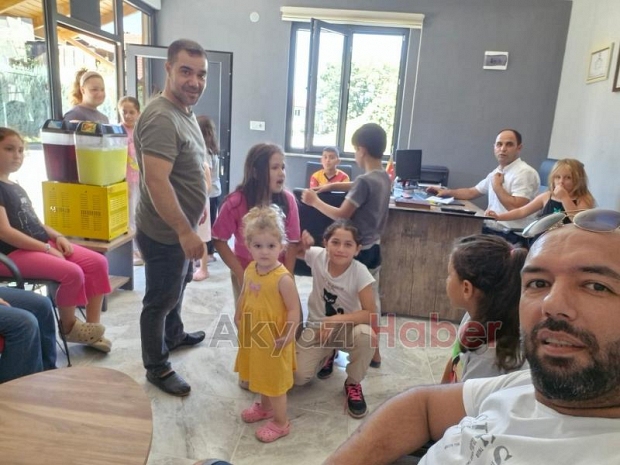 Karaçalılık'ta çocuklara moral etkinliği