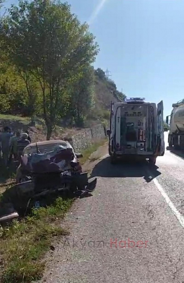 Dokurcun yolunda kaza: 2 yaralı