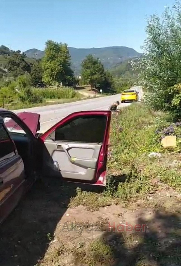 Dokurcun yolunda kaza: 2 yaralı