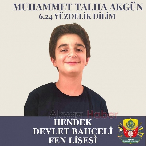 Akyazı İmam Hatip Ortaokulu proje sınıfı için seviye belirleme sınavı yapacak