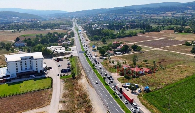D-100 Bolu Dağı geçişinde ağır tonajlı araçlara yasak