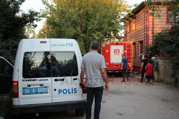 Karapürçek'te yangın