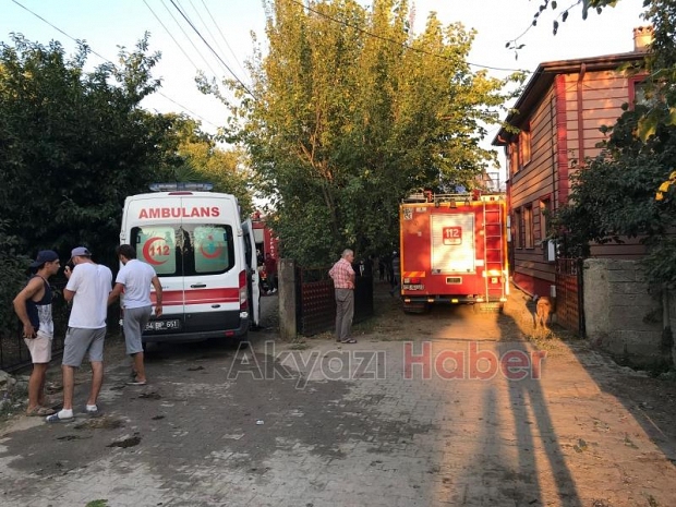 Karapürçek'te yangın