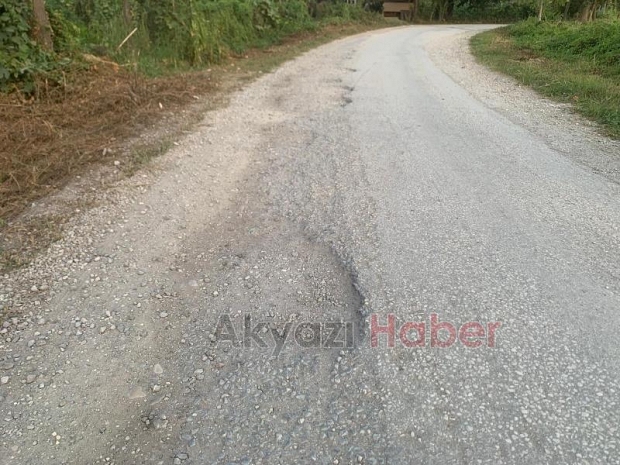 Yağcılar'da yol şikayeti
