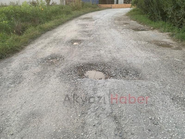 Yağcılar'da yol şikayeti