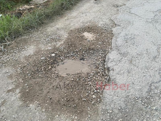 Yağcılar'da yol şikayeti