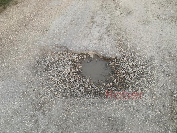 Yağcılar'da yol şikayeti