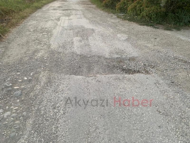 Yağcılar'da yol şikayeti