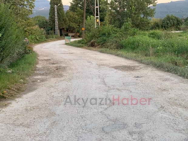 Yağcılar'da yol şikayeti