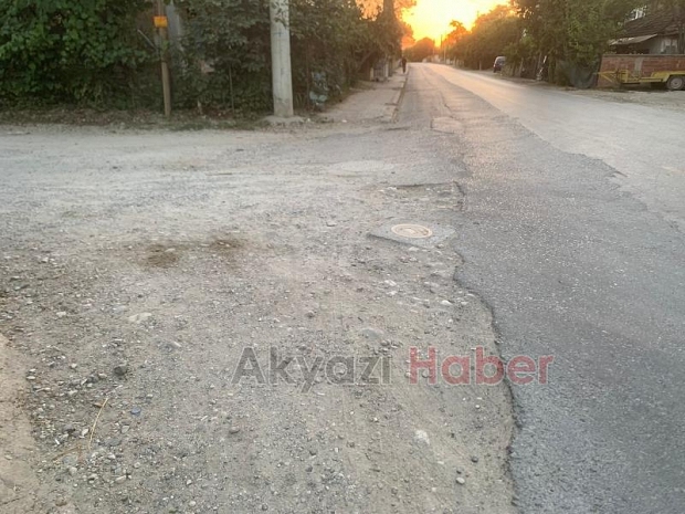 Yağcılar'da yol şikayeti
