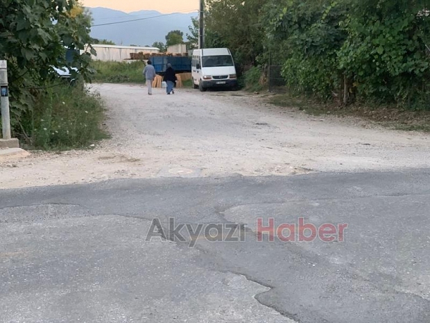 Yağcılar'da yol şikayeti