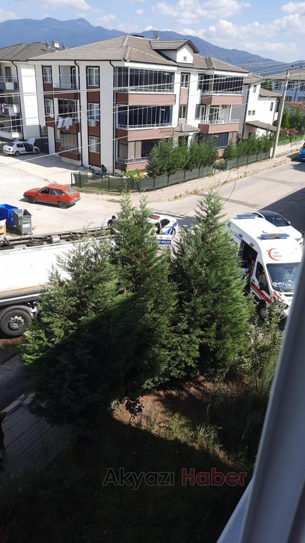 Otomobil tankere çarptı: 1 yaralı
