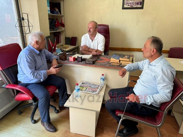 AK Parti den Akyazı da saha çalışması