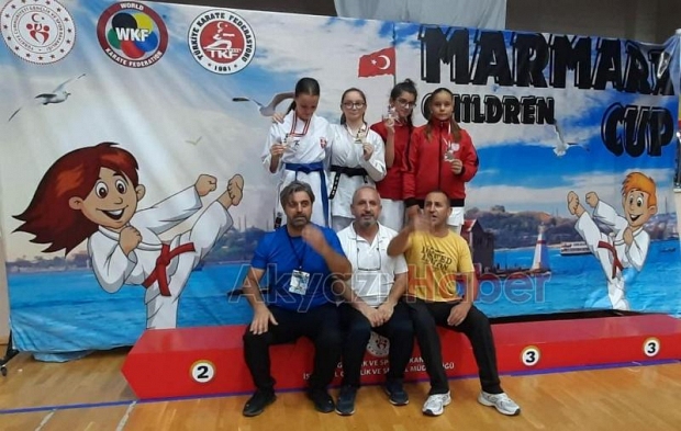 Akyazılı Milli karateci turnuvaya damga vurdu