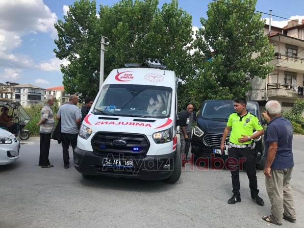 Motosiklet kazası 1 yaralı