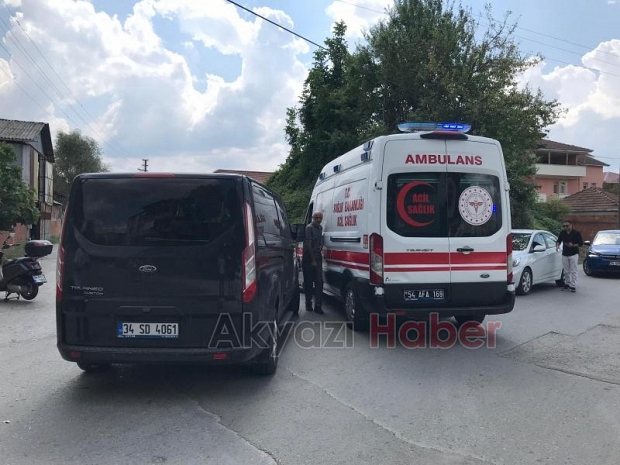Motosiklet kazası 1 yaralı