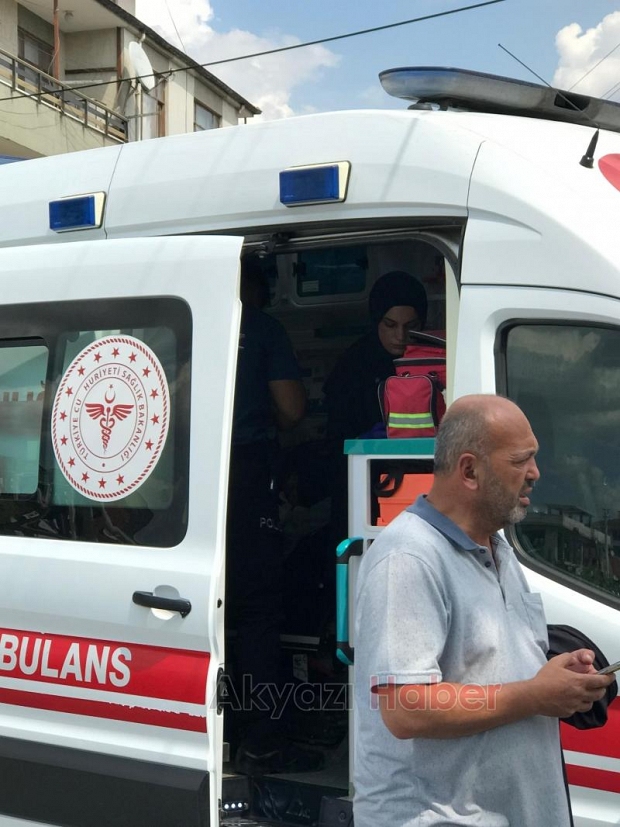 Motosiklet kazası 1 yaralı