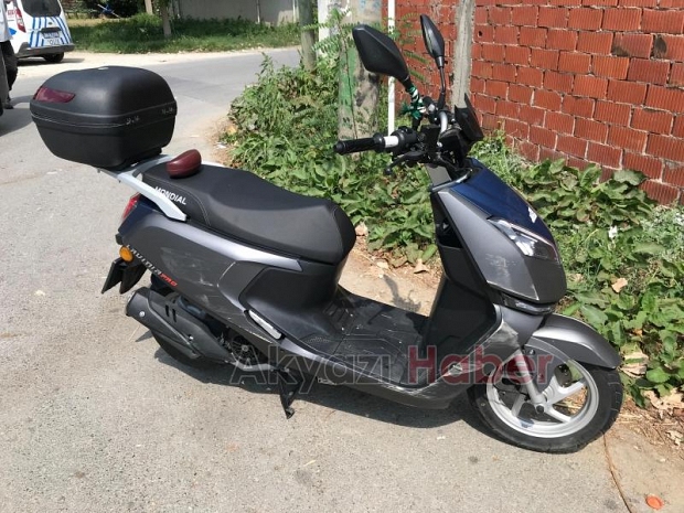 Motosiklet kazası 1 yaralı