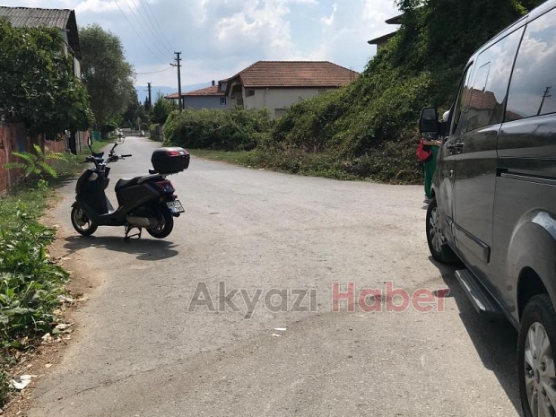 Motosiklet kazası 1 yaralı