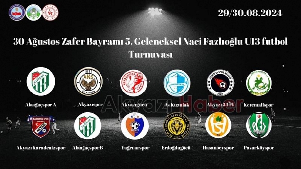 Geleceğin futbol yıldızları bu turnuvada buluşuyor