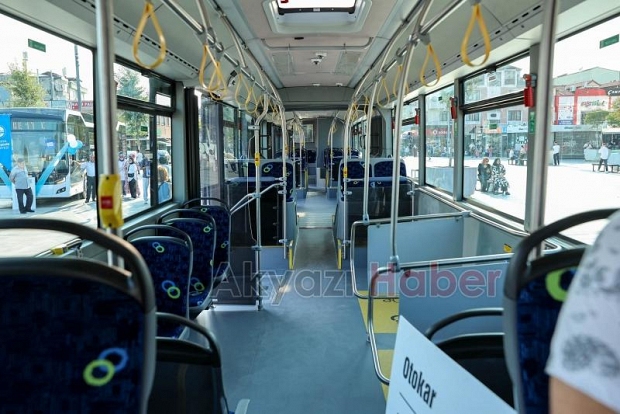 Sakarya Büyükşehirin 23 otobüsü törenle hizmete girdi