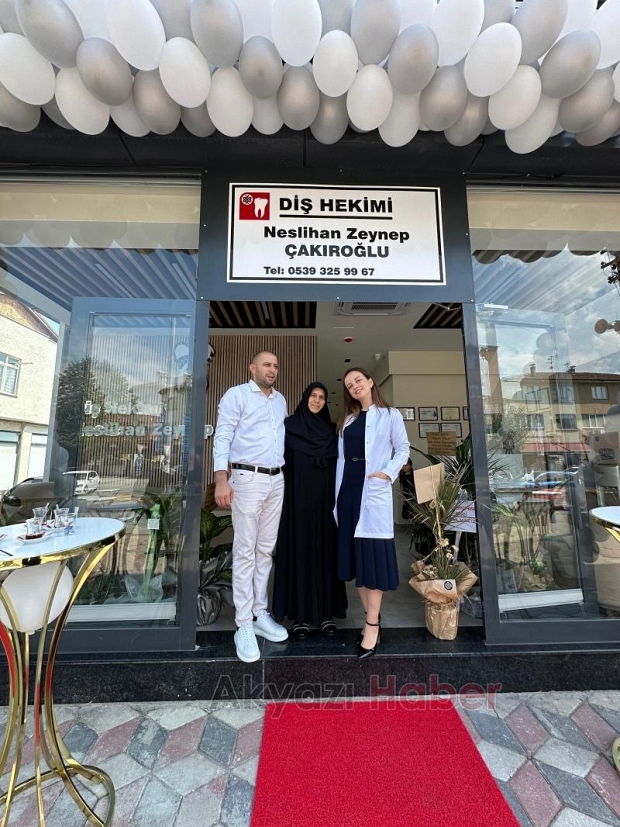 Neslihan Zeynep Çakıroğlu Ağız ve Diş Sağlığı Muayenehanesi Açıldı
