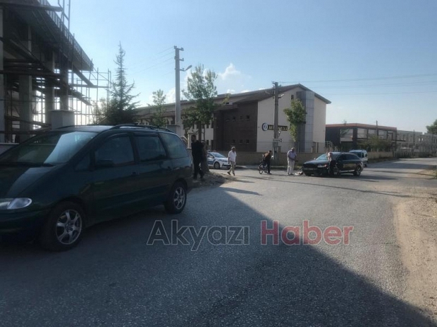 Sabıkalı kavşakta bir kaza daha