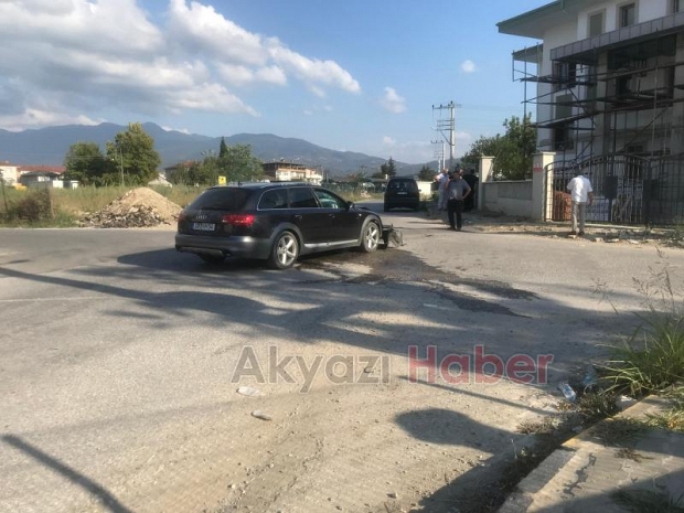 Sabıkalı kavşakta bir kaza daha