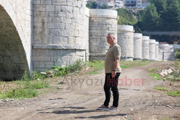 Justinianus Köprüsü'nde restorasyon sürüyor